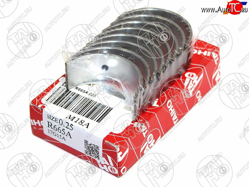1 099 р. Вкладыши шатунные к-т 0,25 SUZUKI CULTUSESCUDOGRAND VITARASWIFTSX4 M15AM16AM18A 07- TAIHO R665A 025  с доставкой в г. Белгород