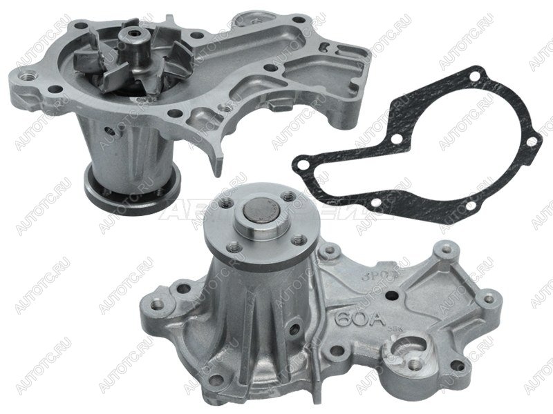4 079 р. Насос водяного охлаждения с прокладкой G16AM16A AISIN Suzuki Grand Vitara JT 3 двери дорестайлинг (2005-2008)  с доставкой в г. Белгород
