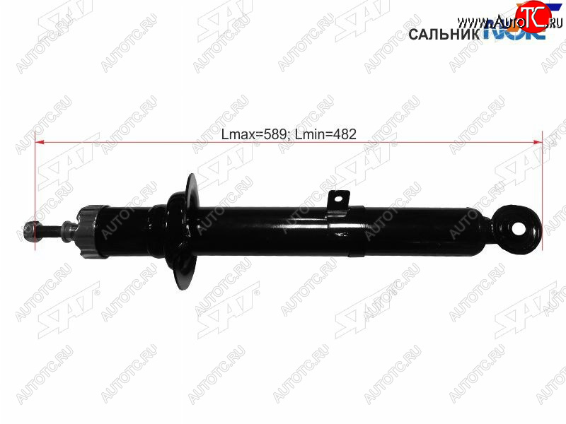 3 679 р. Стойка передняя RH SAT Toyota Mark X X120 (2004-2009)  с доставкой в г. Белгород