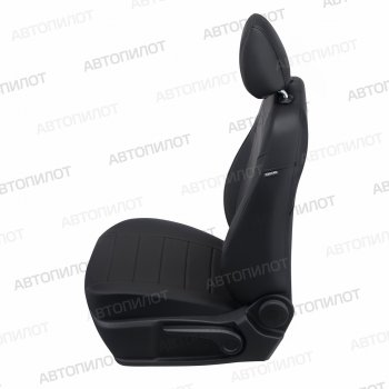 8 399 р. Чехлы сидений (экокожа) Автопилот Haval M6 (2021-2025) (черный)  с доставкой в г. Белгород. Увеличить фотографию 2