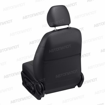 8 399 р. Чехлы сидений (экокожа) Автопилот Haval M6 (2021-2025) (черный)  с доставкой в г. Белгород. Увеличить фотографию 3