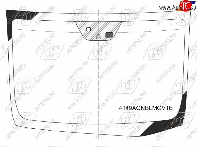 6 699 р. Стекло лобовое (Датчик дождя Место под датчик запотевания) FUYAO Hyundai Elantra MD рестайлинг (2013-2016)  с доставкой в г. Белгород