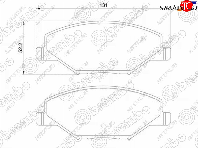 3 799 р. Колодки тормозные FR SAT  Volkswagen Polo 5 седан дорестайлинг (2009-2015)  с доставкой в г. Белгород