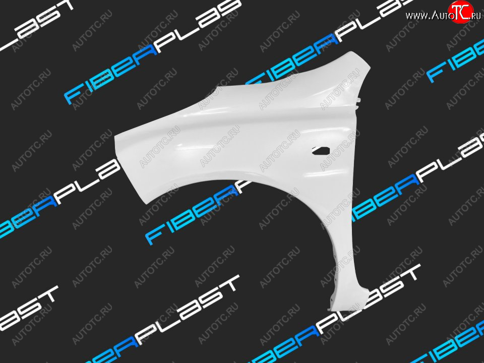 8 189 р. Переднее левое крыло (стеклопластик) Fiberplast Nissan Micra K12 5 дв. дорестайлинг (2002-2005)  с доставкой в г. Белгород