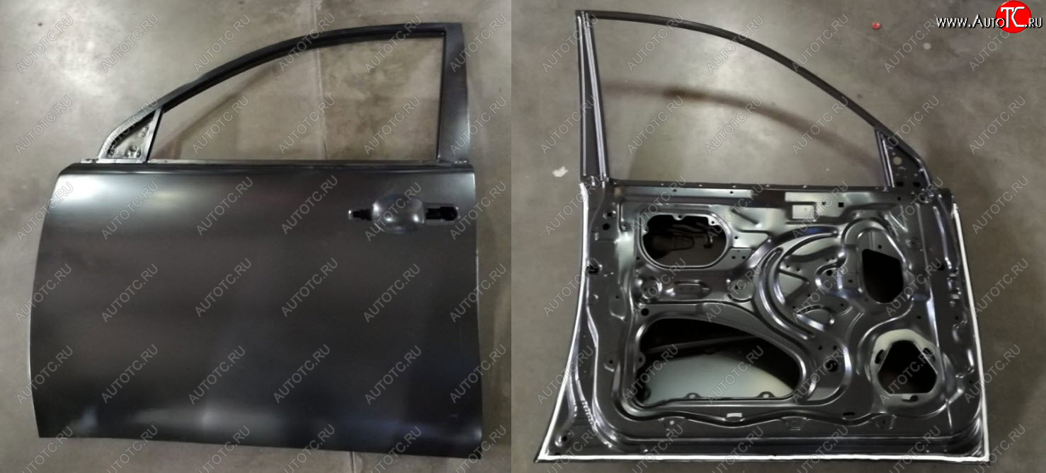 14 549 р. Левая дверь передняя BodyParts Mitsubishi Pajero Sport PB дорестайлинг (2008-2013) (Неокрашенная)  с доставкой в г. Белгород