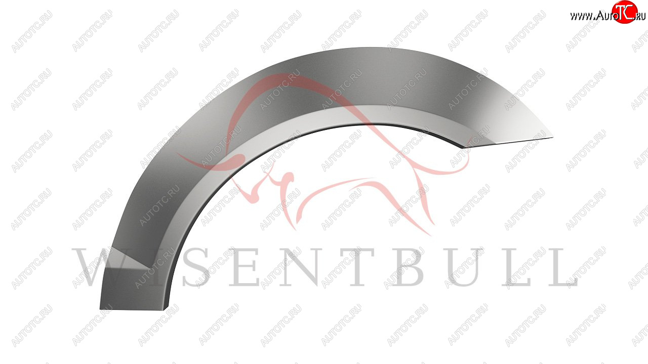 2 189 р. Ремонтные арки задних крыльев (Левая арка) Wisentbull  Mercedes-Benz C-Class  W204 (2007-2015) дорестайлинг седан, рестайлинг седан (оцинкованная сталь 1-1,2мм)  с доставкой в г. Белгород