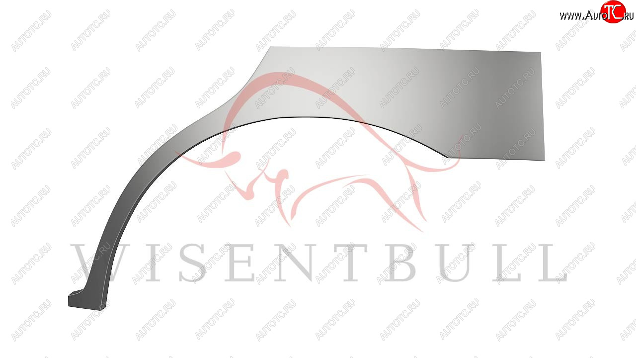2 189 р. Левая задняя ремонтная арка (внешняя) Wisentbull Peugeot 406 8E,F универсал дорестайлинг (1995-1999)  с доставкой в г. Белгород