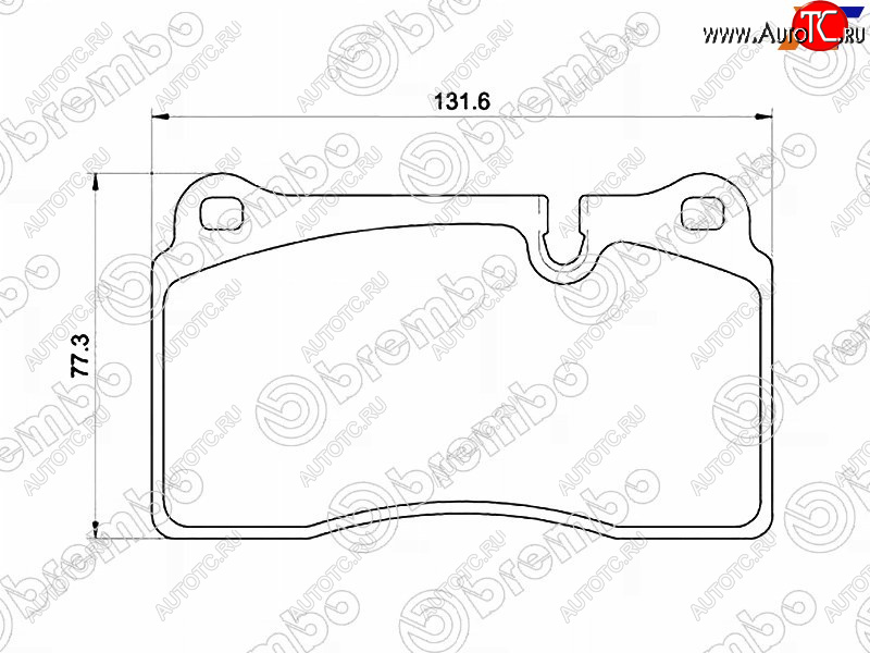 4 299 р. Колодки тормозные передние FL-FR SAT Land Rover Range Rover Sport 1 L320 дорестайлинг (2005-2009)  с доставкой в г. Белгород