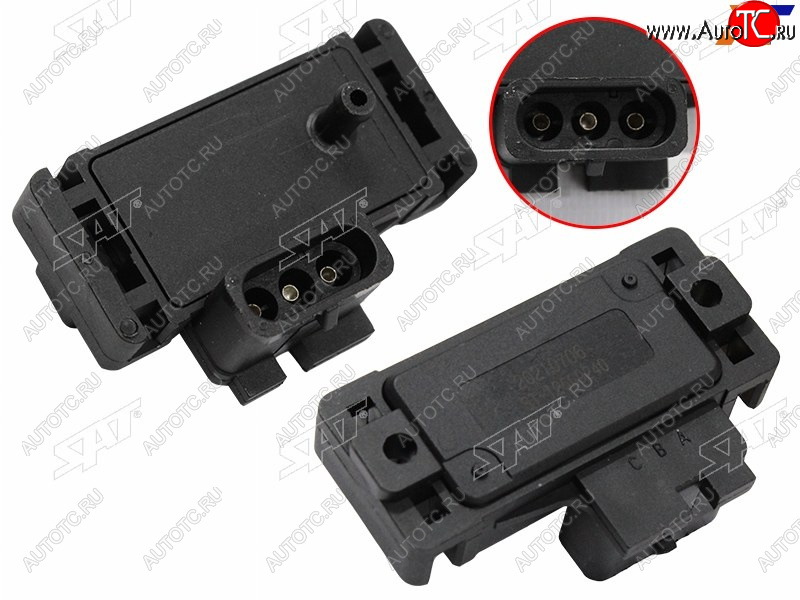 659 р. Датчик абсолютного давления воздуха OPEL ASTRACORSAVECTRADAEWOO NexiaEsperoCHEVROLET Lanos T100 SAT ST-12569240  с доставкой в г. Белгород