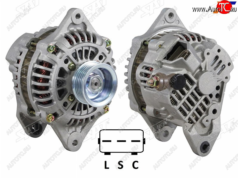 10 349 р. Генератор SUBARU FORESTER SF 9702SG 02-07IMPREZA GD GG SAT ST-23700-AA450  с доставкой в г. Белгород