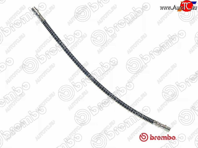 859 р. Шланг тормозной задний LH=RH BREMBO                           Volkswagen Touareg 1 GP дорестайлинг (2002-2007)  с доставкой в г. Белгород