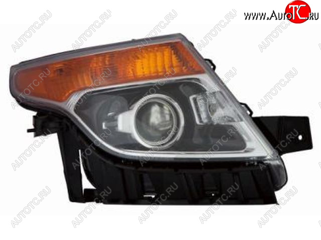 30 999 р. Правая фара (c электрокорректором) DEPO Ford Explorer U502 дорестайлинг (2010-2016) (линзован)  с доставкой в г. Белгород