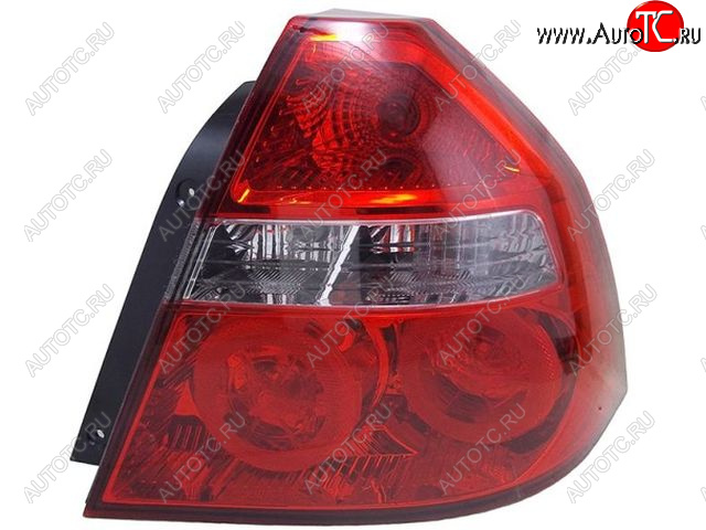 4 399 р. Правый фонарь DEPO Chevrolet Aveo T250 седан рестайлинг (2006-2011)  с доставкой в г. Белгород