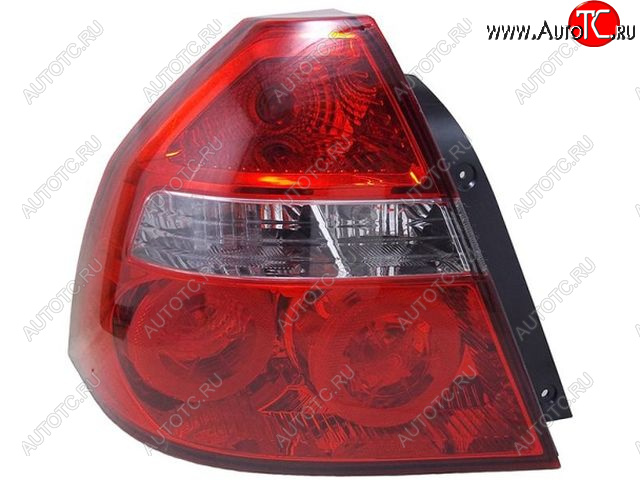 2 279 р. Задний левый (внешний) фонарь BODYPARTS Chevrolet Aveo T250 седан рестайлинг (2006-2011)  с доставкой в г. Белгород