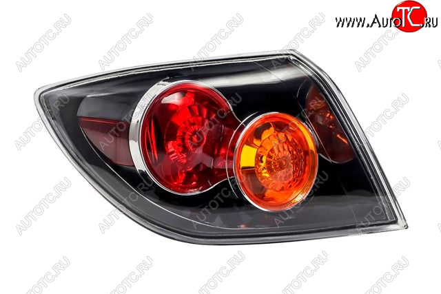 4 599 р. Левый фонарь DEPO Mazda 3/Axela BK дорестайлинг, хэтчбэк (2003-2006)  с доставкой в г. Белгород