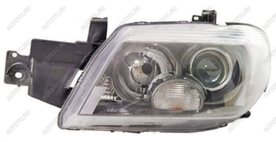 13 449 р. Левая фара (под корректор, линзован) BodyParts Mitsubishi Outlander CU (2003-2009)  с доставкой в г. Белгород