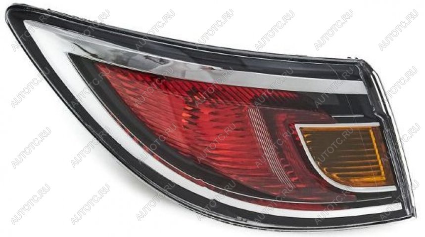7 649 р. Левый фонарь DEPO Mazda 6 GH рестайлинг седан (2010-2012)  с доставкой в г. Белгород
