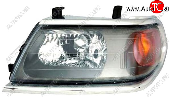 11 249 р. Левая фара (под корректор) BodyParts Mitsubishi Pajero Sport PA дорестайлинг (1996-2004)  с доставкой в г. Белгород