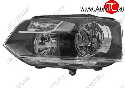 12 499 р. Левая фара (c электрокорректором) DEPO Volkswagen Transporter T5 рестайлинг (2009-2015)  с доставкой в г. Белгород