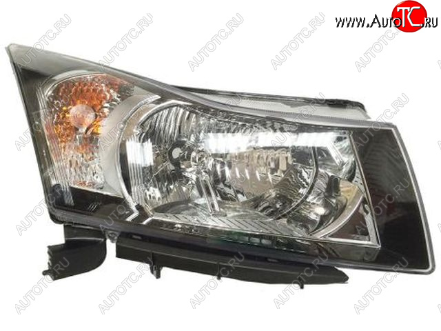 10 299 р. Правая фара (c электрокорректором) DEPO Chevrolet Cruze J300 седан дорестайлинг (2009-2012)  с доставкой в г. Белгород