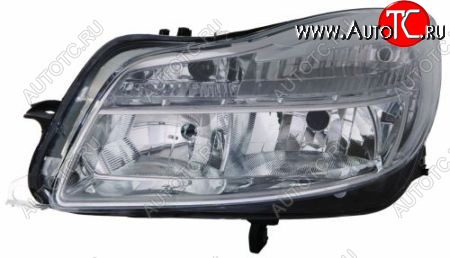 12 999 р. Левая фара (c электрокорректором) DEPO Opel Insignia A дорестайлинг седан (2008-2013)  с доставкой в г. Белгород