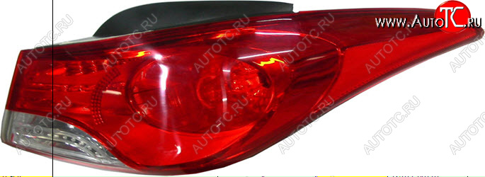5 499 р. Правый фонарь DEPO Hyundai Elantra MD дорестайлинг (2010-2013)  с доставкой в г. Белгород