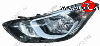 11 699 р. Левая фара (под корректор) DEPO Hyundai Elantra MD рестайлинг (2013-2016)  с доставкой в г. Белгород