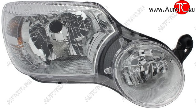 12 449 р. Правая фара (c электрокорректором) DEPO Skoda Yeti (2009-2013)  с доставкой в г. Белгород