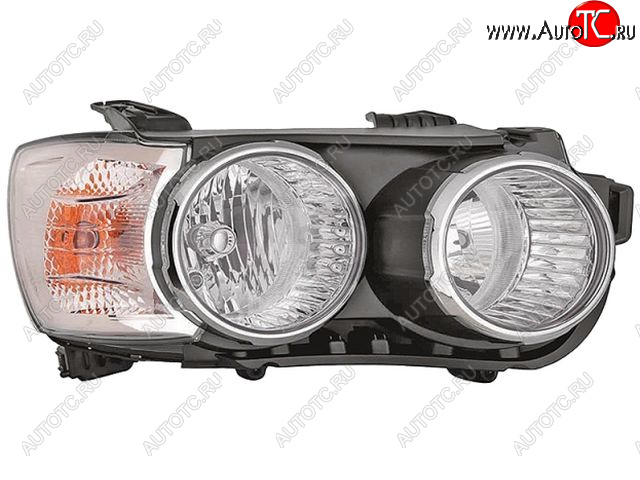 4 599 р. Правая фара (c электрокорректором) BODYPARTS Chevrolet Aveo T300 седан (2011-2015)  с доставкой в г. Белгород