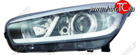 24 699 р. Левая фара (c электрокорректором) DEPO KIA Ceed 2 JD дорестайлинг, хэтчбэк (2012-2015)  с доставкой в г. Белгород