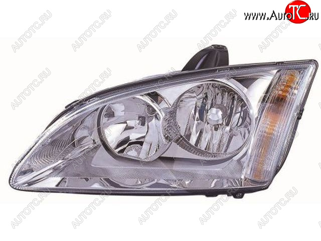 9 999 р. Левая фара (под корректор) DEPO Ford Focus 2  седан дорестайлинг (2004-2008)  с доставкой в г. Белгород