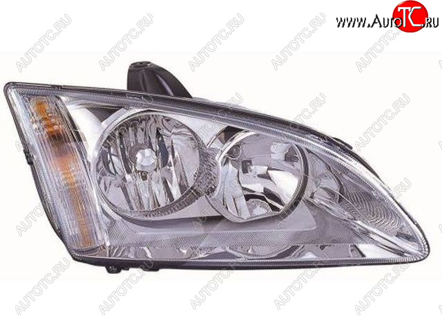 9 999 р. Правая фара (корректор) DEPO Ford Focus 2  седан дорестайлинг (2004-2008)  с доставкой в г. Белгород