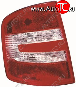 9 999 р. Левый фонарь DEPO Skoda Fabia Mk1 универсал рестайлинг (2004-2008)  с доставкой в г. Белгород