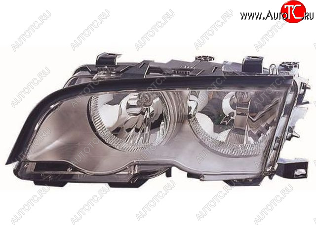 8 599 р. Левая фара (c электрокорректором) DEPO BMW 3 серия E46 седан дорестайлинг (1998-2001)  с доставкой в г. Белгород