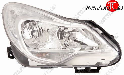 13 349 р. Правая фара (c электрокорректором) DEPO Opel Corsa D  2-ой рестайлинг, хэтчбэк 5 дв. (2011-2014)  с доставкой в г. Белгород