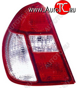 2 299 р. Левый фонарь DEPO Renault Clio BB дорестайлинг, хэтчбэк 5 дв. (1998-2002)  с доставкой в г. Белгород