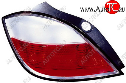4 199 р. Левый фонарь DEPO Opel Astra H хэтчбек 5дв дорестайлинг (2004-2007)  с доставкой в г. Белгород