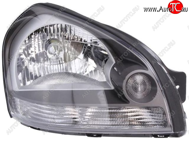 8 499 р. Правая фара DEPO Hyundai Tucson JM (2004-2010)  с доставкой в г. Белгород