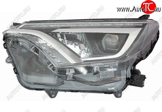 41 999 р. Левая фара (с электрокорректором, диодная) BodyParts Toyota RAV4 XA40 5 дв. рестайлинг (2015-2019)  с доставкой в г. Белгород