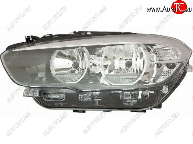 18 649 р. Левая фара (c электрокорректором) DEPO BMW 1 серия F21 хэтчбэк 3 дв. 1-ый рестайлинг (2015-2017)  с доставкой в г. Белгород