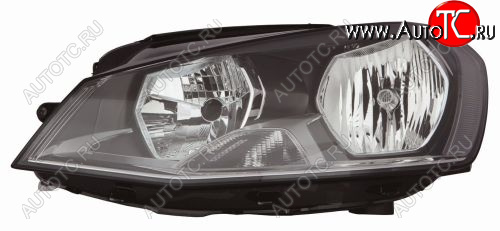 12 749 р. Правая фара (c электрокорректором) DEPO Volkswagen Golf 7 дорестайлинг, хэтчбэк 5 дв. (2012-2017)  с доставкой в г. Белгород