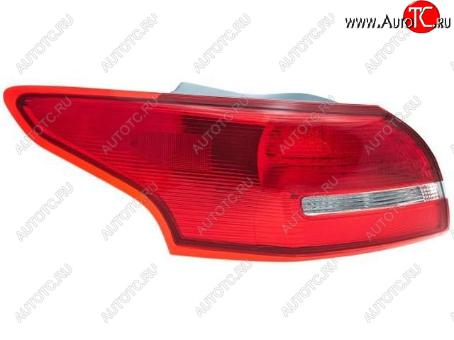 3 399 р. Левый фонарь DEPO Ford Focus 3 седан рестайлинг (2014-2019)  с доставкой в г. Белгород