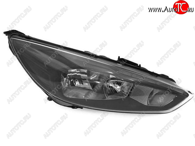 21 749 р. Правая фара (c электрокорректором) DEPO Ford Focus 3 седан рестайлинг (2014-2019) (диодная)  с доставкой в г. Белгород