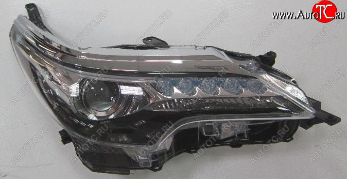43 749 р. Правая фара (диодная, под корректор) DEPO Toyota Fortuner AN160 дорестайлинг (2015-2020)  с доставкой в г. Белгород