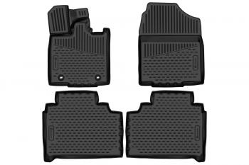 Коврики 3D в салон Element Honda UR-V 1 2-ой рестайлинг (2023-2025) (черные)