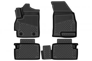 Коврики 3D в салон Element Kaiyi X3 - X3 Pro (черные)