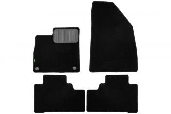 Коврики в салон Klever Standard GAC GS8 2021-, внед., 4шт. (текстиль)   Гак ГС8 Klever klever0210500201210kh