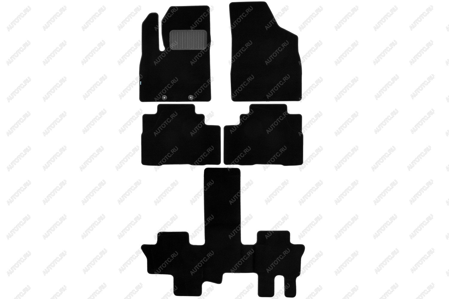 9 549 р. Коврики в салон Klever Premium Forthing Yacht 2023-, кросс., 5шт (текстиль)  Фортинг Яхт Klever klever0513700122110kh  с доставкой в г. Белгород