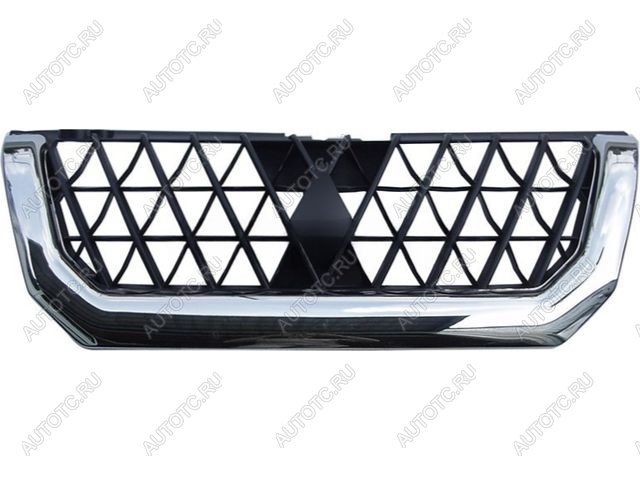 6 999 р. Решетка радиатора (пр-во Китай) BODYPARTS Mitsubishi Pajero Sport PA дорестайлинг (1996-2004) (хром)  с доставкой в г. Белгород