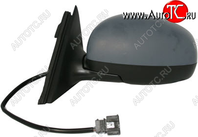 5 599 р. Боковое левое зеркало (электрическое, с подогревом) BodyParts Skoda Fabia Mk2 хэтчбэк дорестайлинг (2007-2010) (неокрашенное)  с доставкой в г. Белгород